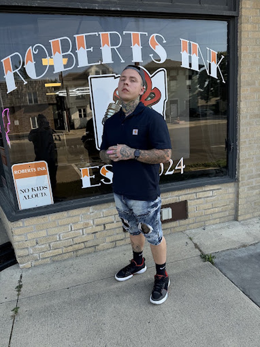 Todd, tattoo artist and owner of Roberts Ink, Marion Ohio